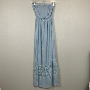 ASOS Strapless Maxi Swimsuit Cover Up